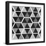 Gray Pattern II-null-Framed Premium Giclee Print