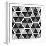 Gray Pattern II-null-Framed Premium Giclee Print