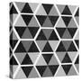 Gray Pattern II-null-Stretched Canvas