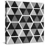 Gray Pattern II-null-Stretched Canvas