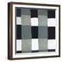 Gray Plaid 1-Laura Nugent-Framed Art Print