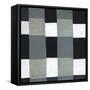 Gray Plaid 1-Laura Nugent-Framed Stretched Canvas