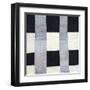 Gray Plaid 2-Laura Nugent-Framed Art Print