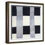 Gray Plaid 2-Laura Nugent-Framed Art Print