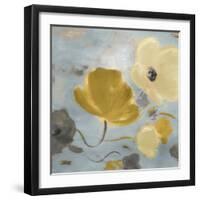 Gray Poppies in Bloom I-Lanie Loreth-Framed Art Print