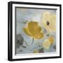 Gray Poppies in Bloom I-Lanie Loreth-Framed Art Print