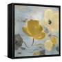 Gray Poppies in Bloom I-Lanie Loreth-Framed Stretched Canvas