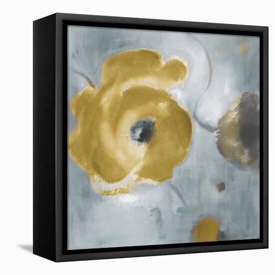 Gray Poppies in Bloom II-Lanie Loreth-Framed Stretched Canvas