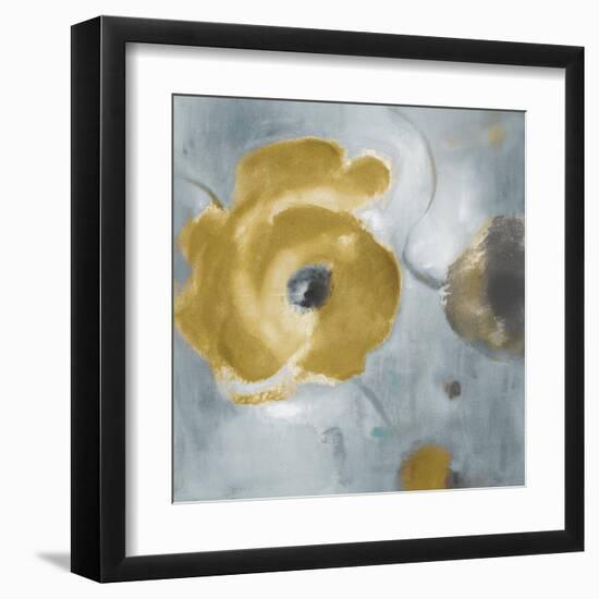 Gray Poppies in Bloom II-Lanie Loreth-Framed Art Print