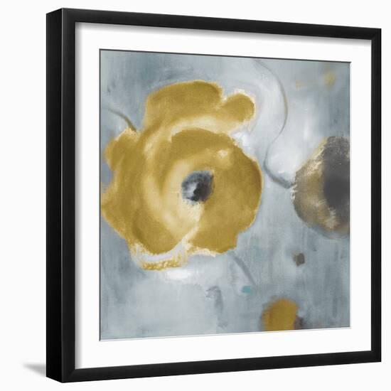 Gray Poppies in Bloom II-Lanie Loreth-Framed Art Print