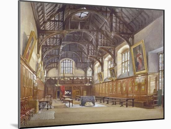 Gray's Inn Hall, London, 1886-John Crowther-Mounted Giclee Print