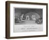 Gray's Inn Wine Establishment, High Holborn, London, 1840-William Johnstone White-Framed Giclee Print