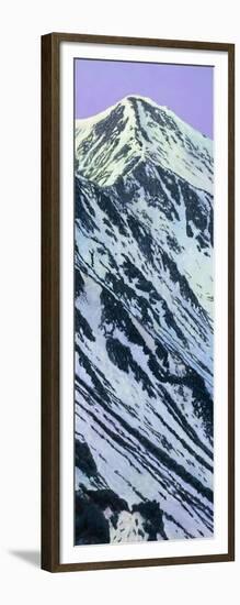 Gray's Peak in Winter-James W. Johnson-Framed Giclee Print