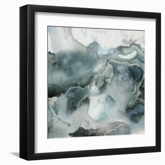 Gray Smoke-null-Framed Art Print