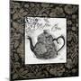 Gray Tea Damask-Diane Stimson-Mounted Art Print