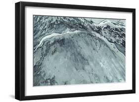 Gray Waves-Margaret Juul-Framed Art Print