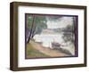 Gray Weather, Grand Jatte-Georges Seurat-Framed Giclee Print