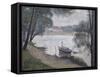 Gray Weather-Georges Seurat-Framed Stretched Canvas