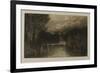 Grayling Fishing, 1897-Francis Seymour Haden-Framed Giclee Print