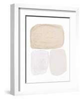 Graystone Neutral-Piper Rhue-Framed Art Print