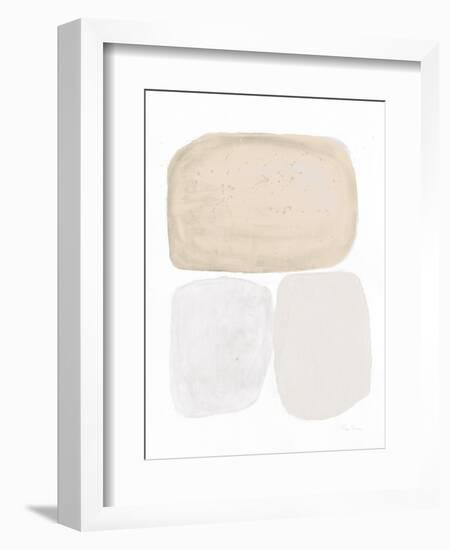 Graystone Neutral-Piper Rhue-Framed Art Print