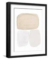 Graystone Neutral-Piper Rhue-Framed Art Print