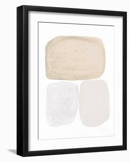 Graystone Neutral-Piper Rhue-Framed Art Print