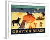 Grayton Beach-Stephen Huneck-Framed Giclee Print