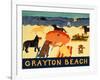 Grayton Beach-Stephen Huneck-Framed Giclee Print