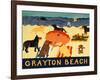 Grayton Beach-Stephen Huneck-Framed Giclee Print