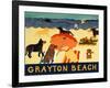Grayton Beach-Stephen Huneck-Framed Giclee Print
