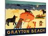 Grayton Beach-Stephen Huneck-Mounted Giclee Print