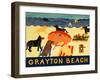 Grayton Beach-Stephen Huneck-Framed Giclee Print