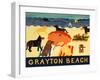 Grayton Beach-Stephen Huneck-Framed Giclee Print