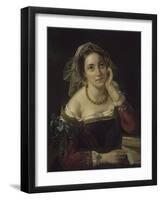 Graziella, amie de Lamartine (1836)-Horace Vernet-Framed Giclee Print