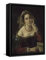 Graziella, amie de Lamartine (1836)-Horace Vernet-Framed Stretched Canvas