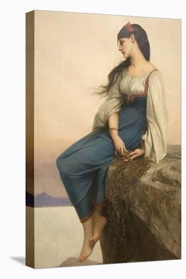 Graziella-Jules Joseph Lefebvre-Stretched Canvas