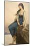 Graziella-Jules Joseph Lefebvre-Mounted Art Print