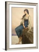 Graziella-Jules Joseph Lefebvre-Framed Art Print