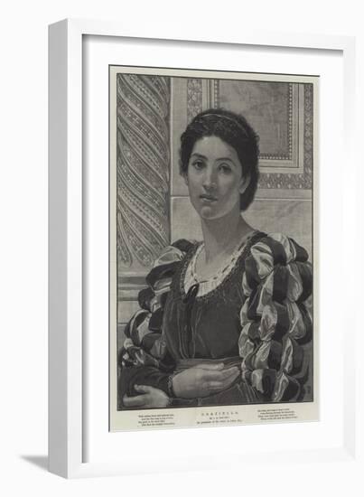 Graziella-Charles Edward Perugini-Framed Giclee Print