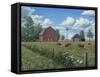 Grazing Cattle-Robert Wavra-Framed Stretched Canvas