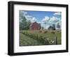 Grazing Cattle-Robert Wavra-Framed Giclee Print