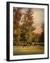 Grazing in Autumn-Jai Johnson-Framed Giclee Print