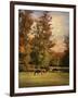 Grazing in Autumn-Jai Johnson-Framed Giclee Print