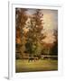 Grazing in Autumn-Jai Johnson-Framed Giclee Print