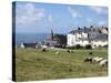 Grazing Sheep, Mortehoe, Devon, England, United Kingdom, Europe-Jeremy Lightfoot-Stretched Canvas