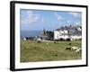 Grazing Sheep, Mortehoe, Devon, England, United Kingdom, Europe-Jeremy Lightfoot-Framed Photographic Print