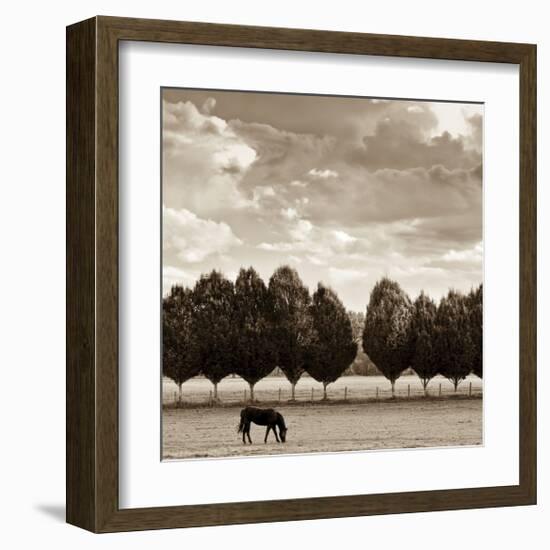 Grazing-Heather Ross-Framed Giclee Print