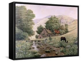 Grazing-Bill Makinson-Framed Stretched Canvas