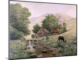 Grazing-Bill Makinson-Mounted Giclee Print